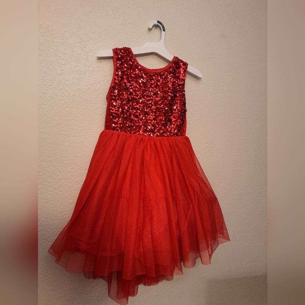 Girls Christmas dress medium